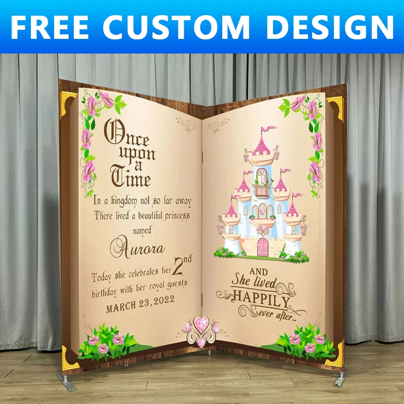 Aluminum Foldable Backdrop Panel Square Party Event Photography Backdrop Custom Professional Studio Prop Banner