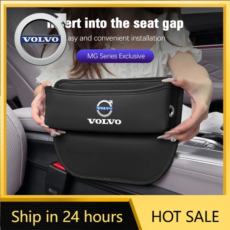 

Steering Covers Car Seat Gap Box Phone Key Storage Case For Volvo Xc60 Xc90 V40 V60 S60 V50 V90 S80 C40 XC40 V70 XC70 C30 EX90 C