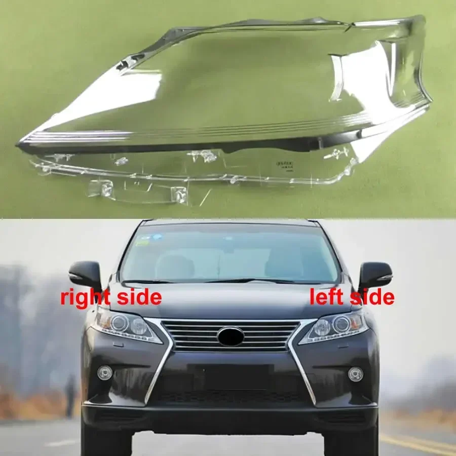 For Lexus RX270 RX350 RX450 2012 2013 2014 Headlamp Cover Transparent Headlight Shell Lens Plexiglass Replace Original Lampshade
