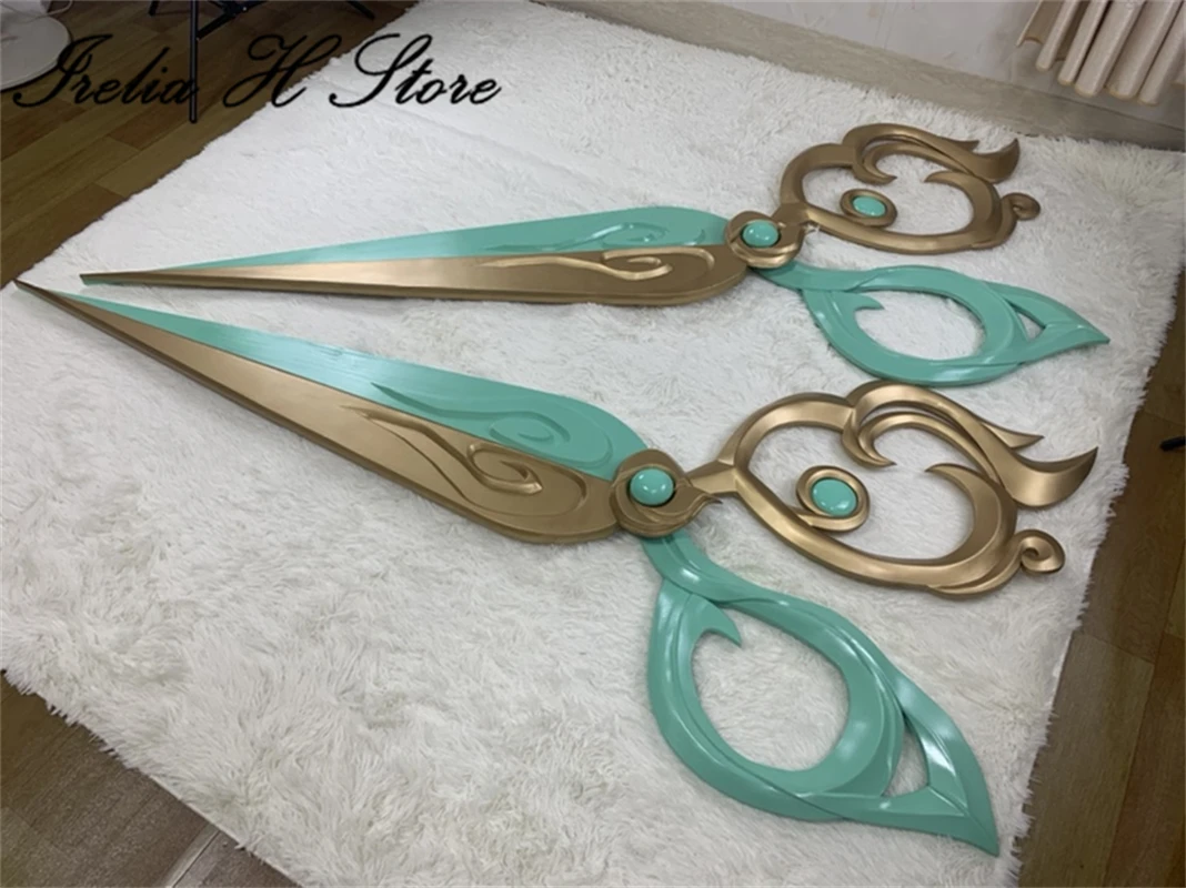 Irelia H Irelia H Mythmaker Gwen from LOLM Gwen Cosplay Props gwen scissors hairdress weapon