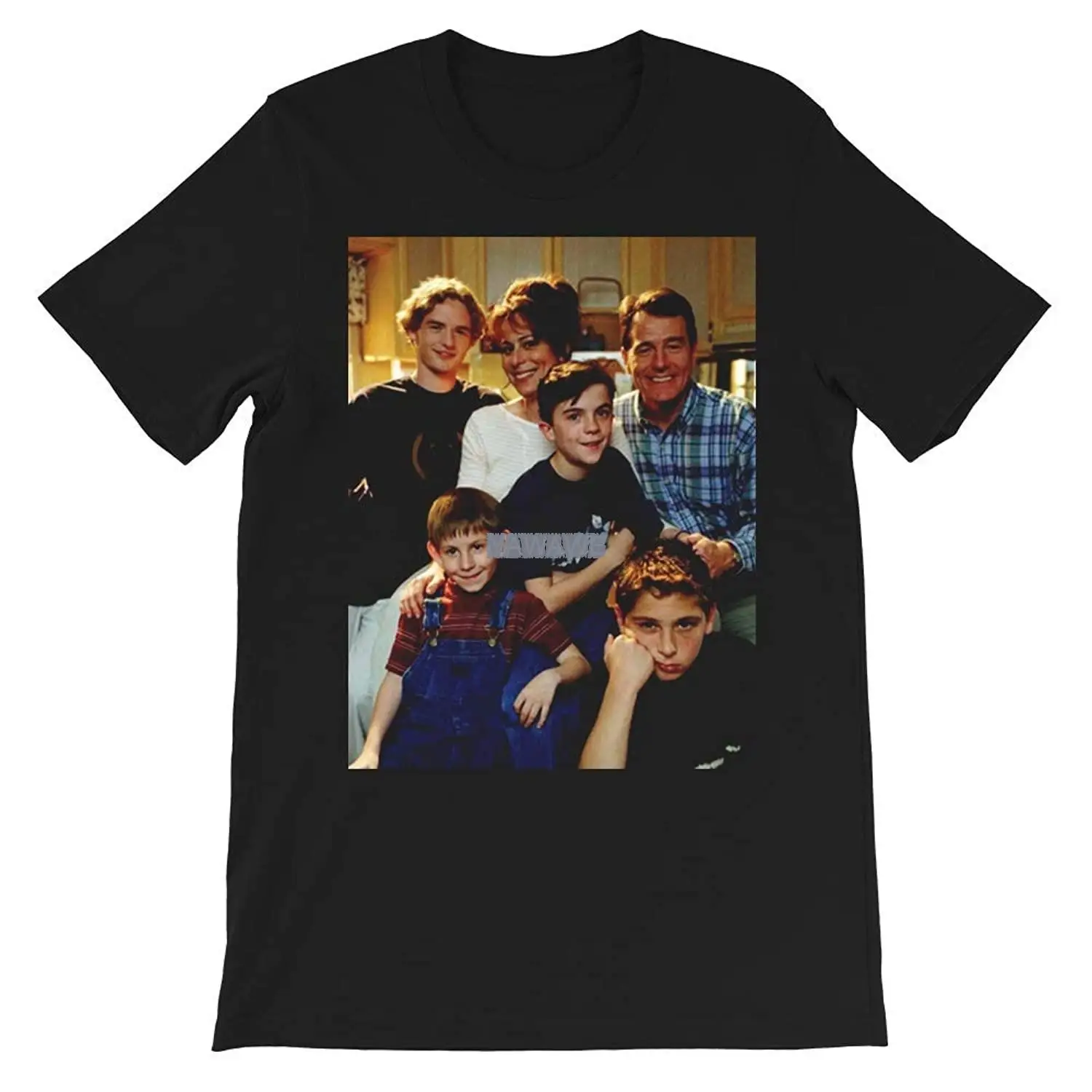 MITM Season 1 Cast Malcolm in The Middle 90s Comedy Malcolm Frankie Muniz Bryan Cranston Gift Men Women Unisex T-Shirt