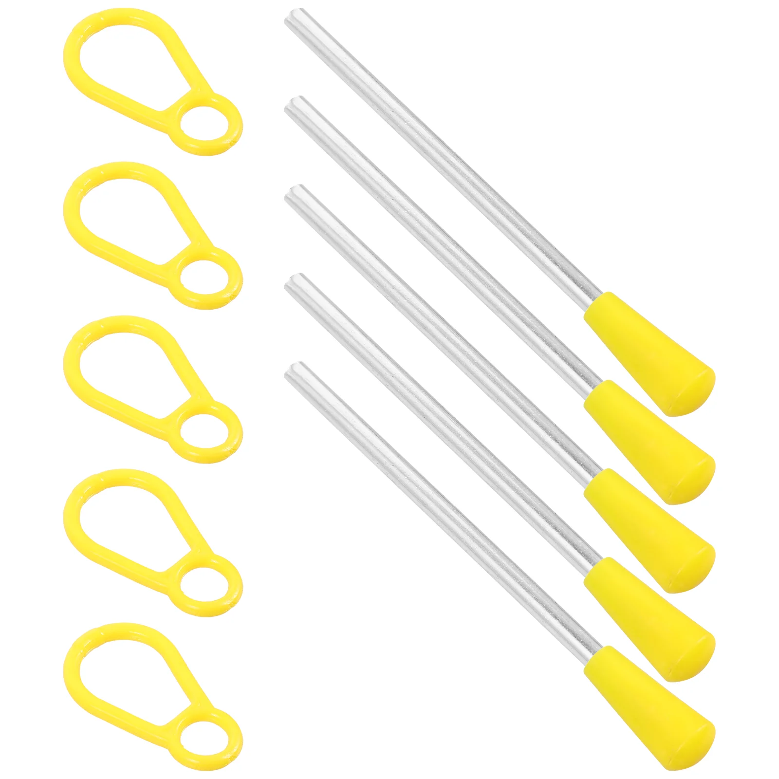 Triangle Hammer Iron Percussion Sticks Replacement Toy Knock The Musical Instrument Hand Tool Parts Plastic