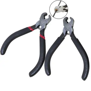 Caça arco composto corda nocking pontos material de metal alicate seta nock fivela de bronze uso torno tiro com arco 1 pçs