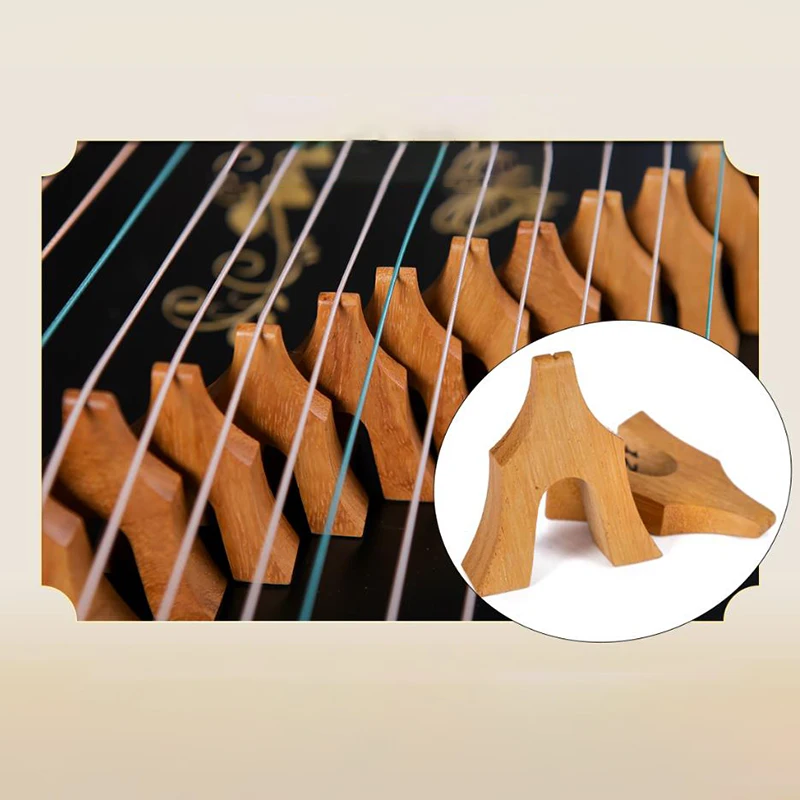 Portable Mini Guzheng 21 String Professional Chinese Zither Finger Trainer Travel Size Guzheng Guqin Beginner Musical Instrument