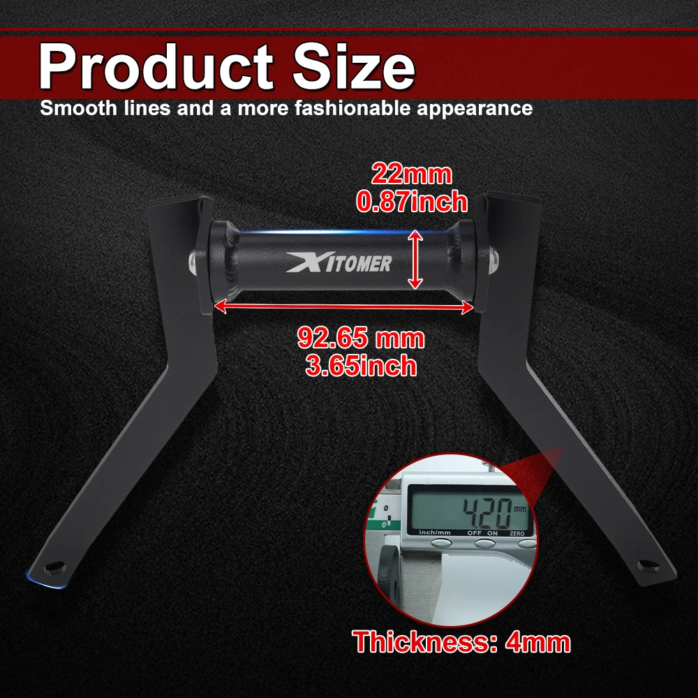 Fit For BMW R1250RS 2019 2020 2021 2022 2023 2024 2025 R 1250 RS Motorcycle Navigation Bracket Phone Holder GPS Plate Support