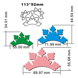 2023 New Flower Metal Cutting Dies for Scrapbooking Paper Craft and Card Making Embossing Decor No Stamps