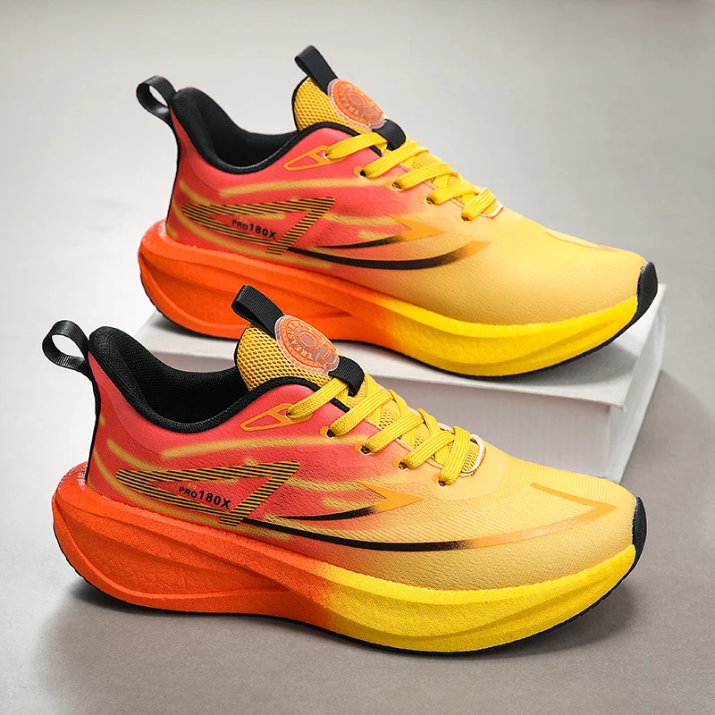 2026 New Men's and Women's Running Shoes Breathable Leisure Sports Shoes Non-Slip Cushioning Comfortable Tennis Shoes Male 36-45