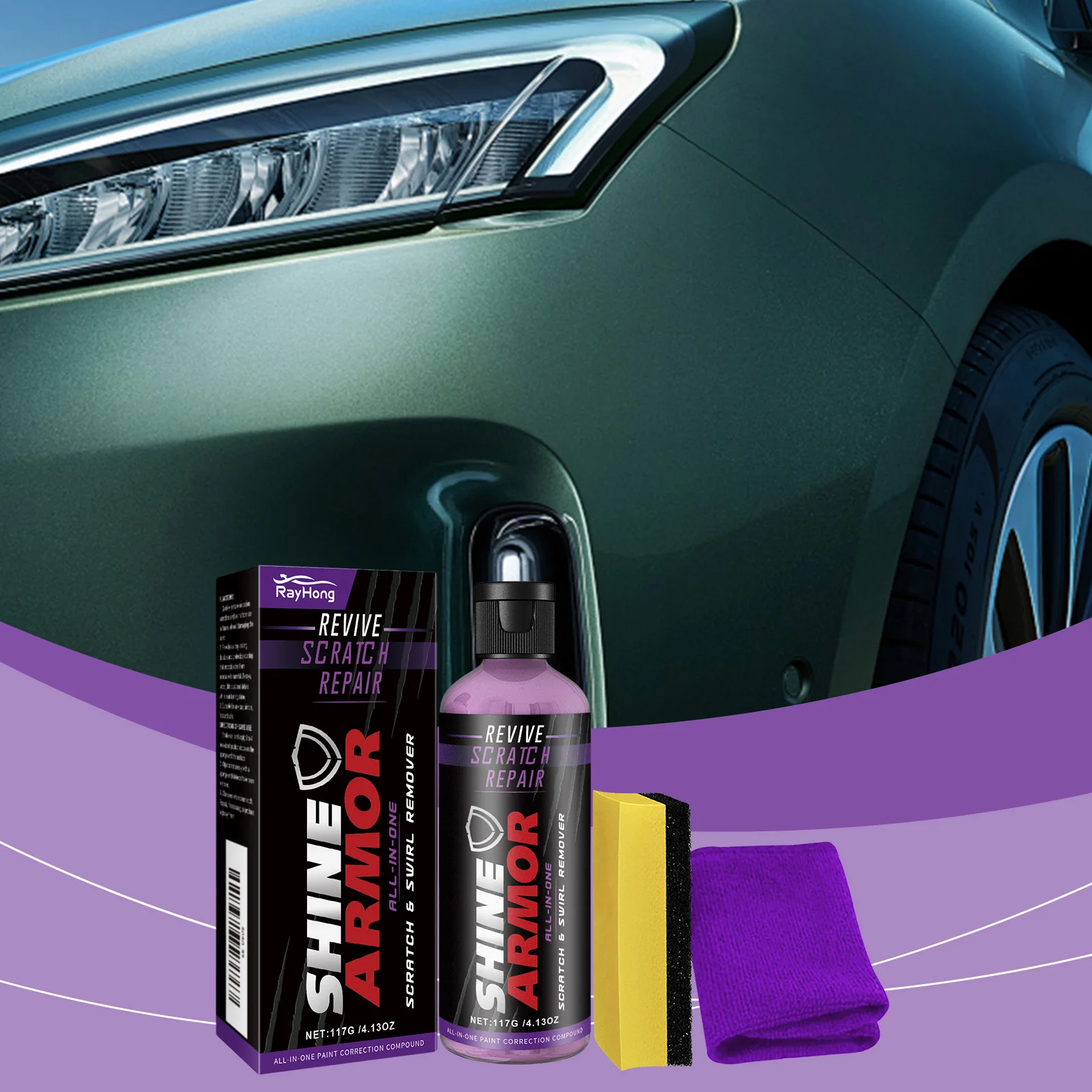 Scratch-Free Car Repair Solution Paint Surface Scratch Removal & Beauty Care Polishing Liquid