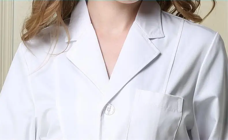 Blouse d'Infirmière Blanche Femme – photo 5