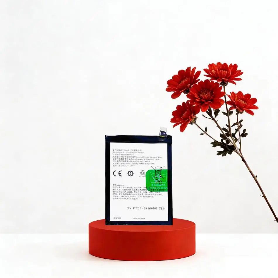 

Аккумулятор для мобильного телефона BLP757 4300 мАч для Oppo Realme 6 RMX2001 6S RMX2002 6Pro Pro RMX2061 RMX2063 6I