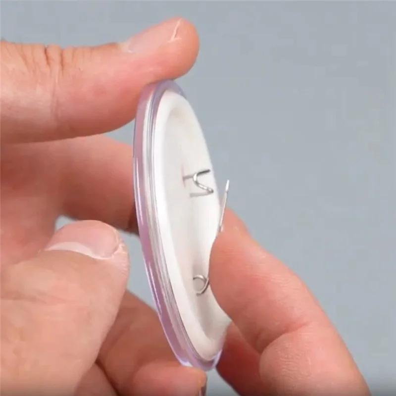 Suitable Simple Badges Button Maker Machine Button Part , DIY Pin Badge Button Press Machine 48Pcs Button Parts