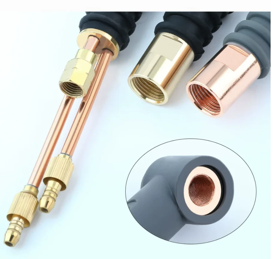 Argon arc welding gun accessories, argon arc welding gun head WP-18 water-cooled cold air cooling WP26 gun head WP17 gun head