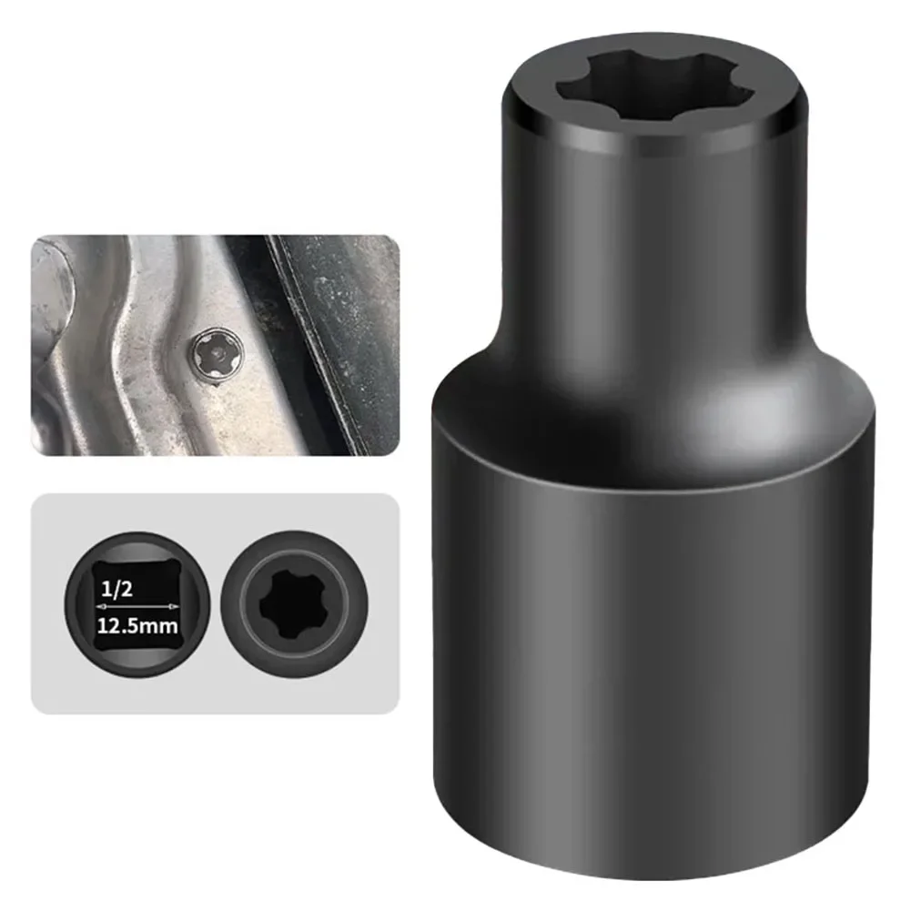 Battery Cover Screw Removal Tool For Tesla 5 Teeth Dedicated Battery Cover Car Tool Removal Socket Wrench Replacement Steel
