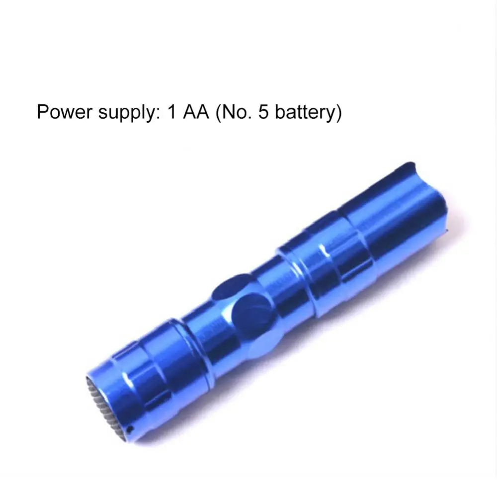 LED Mini Flashlight Outdoor Waterproof Ultra Bright Flashlight Without Battery Portable Torch For Camping Hiking Outdoor Tools