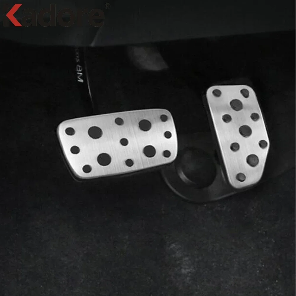 For Lexus LX570 GX 2013 2014 2015 2016 2017 2018 2019 Fuel Brake Foot Rest Pedal Pad AT Clutch Cover Car Accessories