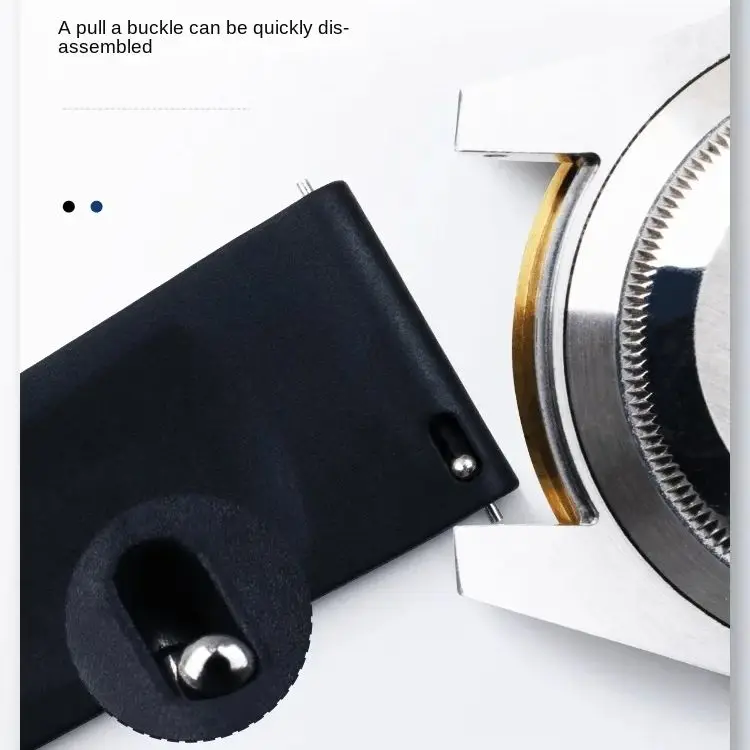 Bracelet de montre en caoutchouc fluoré 20mm pour Seiko Oemga IWC Tissot Longines boucle papillon à dégagement rapide FKM coupé aux tailles bracelets de montre