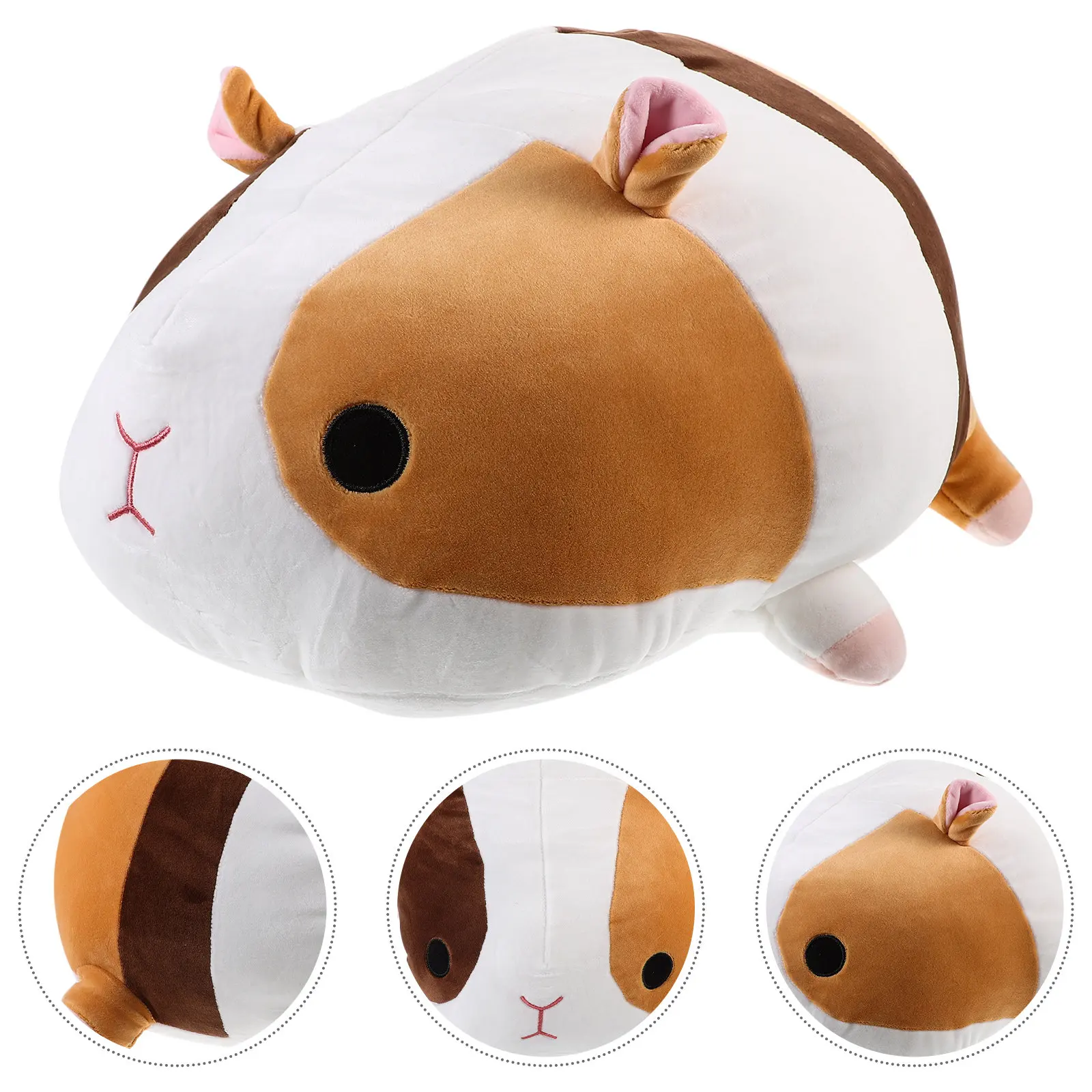 

Guinea Pig Stuffed Hamster Simulated Pillow Adorable Animal Hugging Throw Sofa Decoration Festival Gift