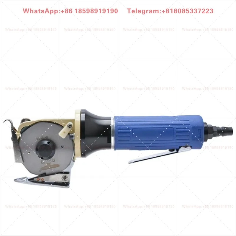 Durable Handheld Pneumatic Scissors Air Pump Shears for Circular Cutting of Fabric Leather Carpet Effective Leather Cutter