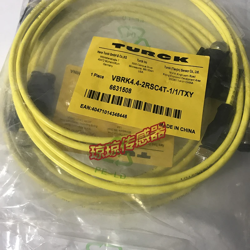 Turck Proximity Switch Cable VBRK4.4-2RSC4T-1-1-TXY