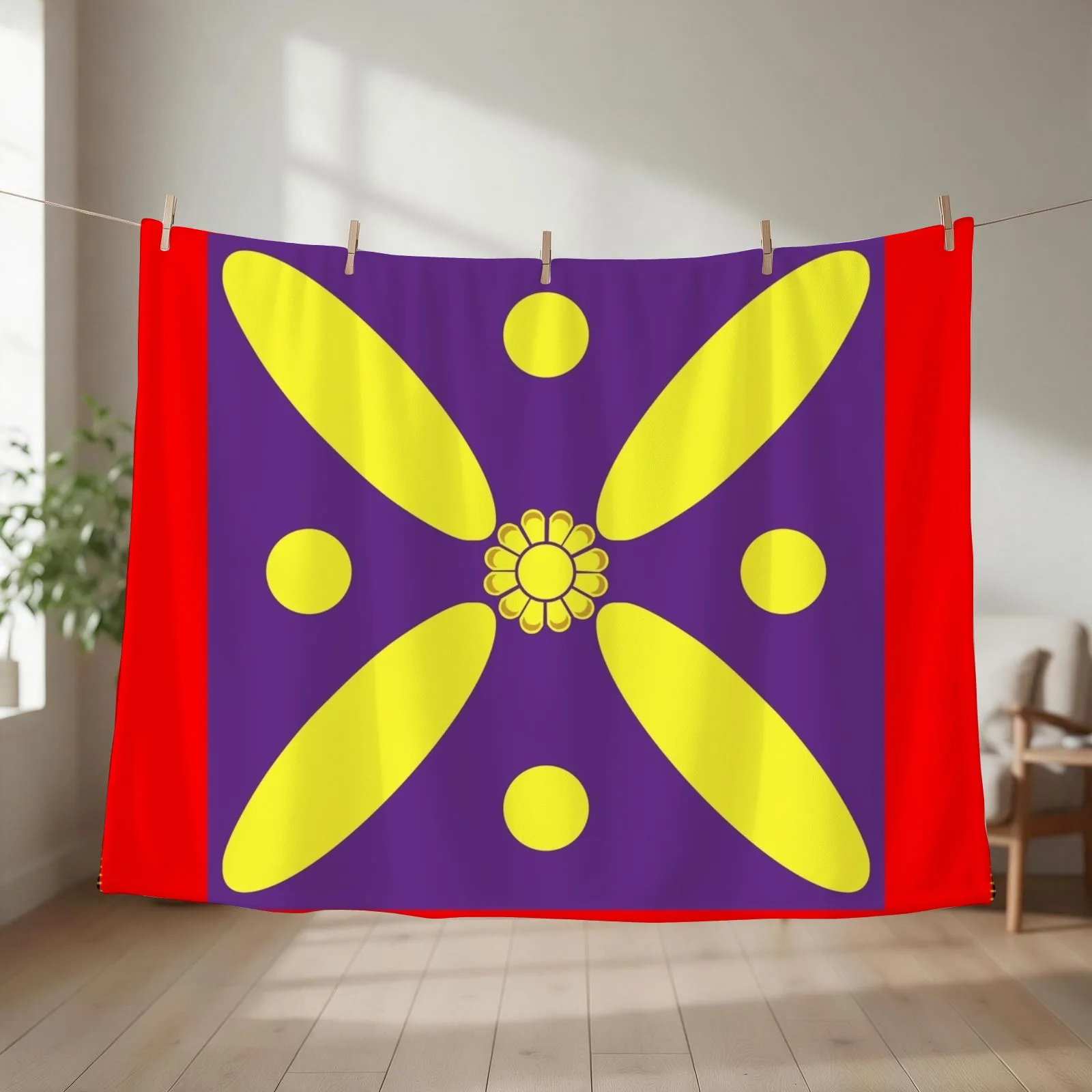 Sassanid Flag of Persia Throw Blanket Bed Decorative Throw Polar for babies Blankets