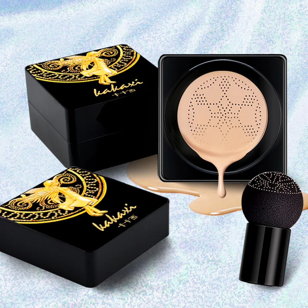 Base de cojín de aire BB, corrector de cabeza de seta CC, blanqueador, maquillaje cosmético, impermeable, ilumina el tono de la cara, gran oferta