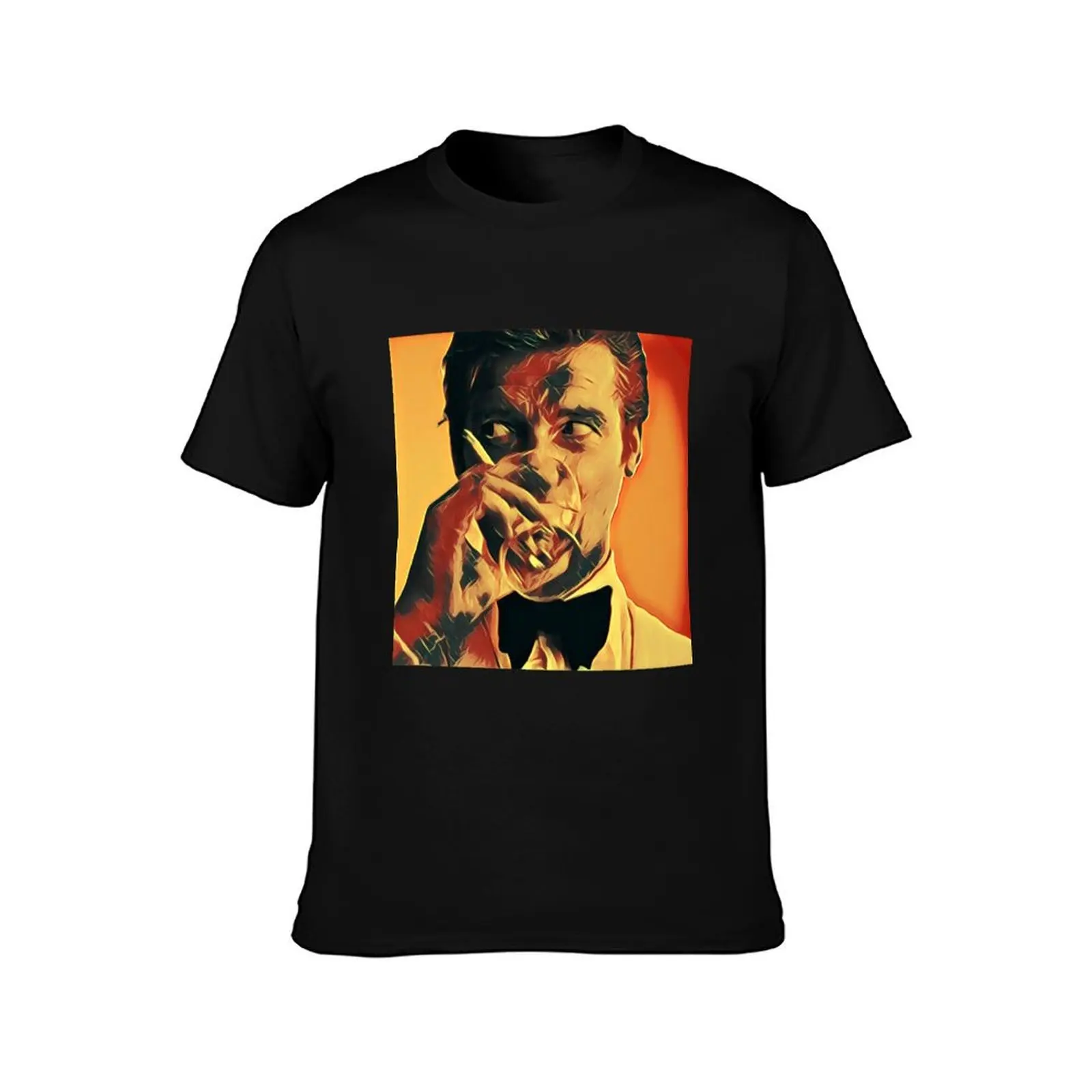 Roger Moore T-Shirt Summer Casual Cotton Tee Oversized Streetwear Tops Vintage Graphic Print Loose Fit Short Sleeve