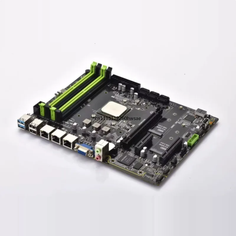 Low Power D1581-Q3 NAS Mainboard, Dual 2.5G LAN Network Card For PCDN VM Virtual Server Build