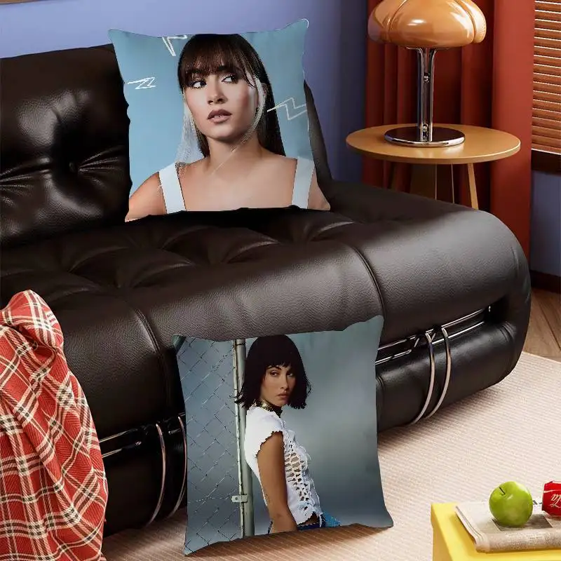 Aitana المغني غرزة محظوظ التنين وسادة غطاء أريكة غطاء الوسادة غرفة المنزل الديكور الأطفال هدية #4