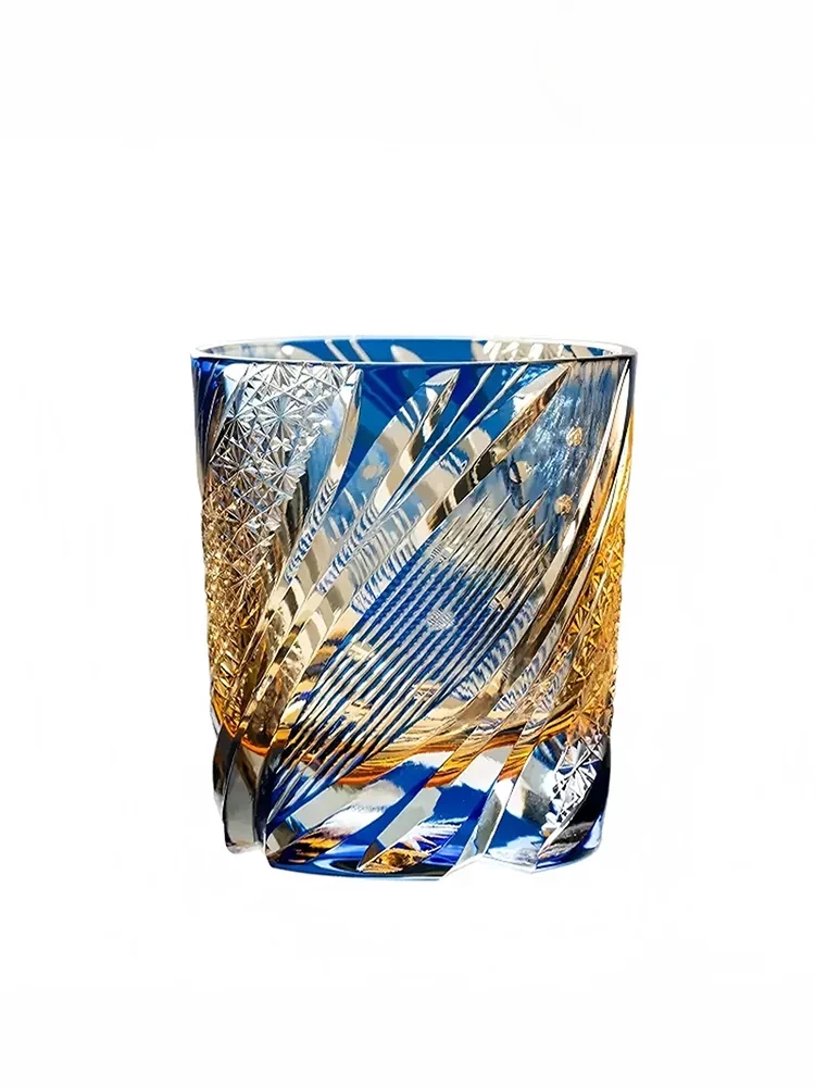 PYH Modern Light Luxury Advanced Sense Star Whiskey Glass Personalized Advanced Sense Foreign Wine Cup
