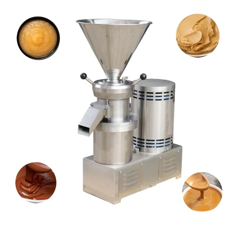 50-100Kg per Hour 220v/380v 4kw  Motor Sesame Grinder Nut Processor Small Gasoline Peanut Paste Butter Machine for Walnut