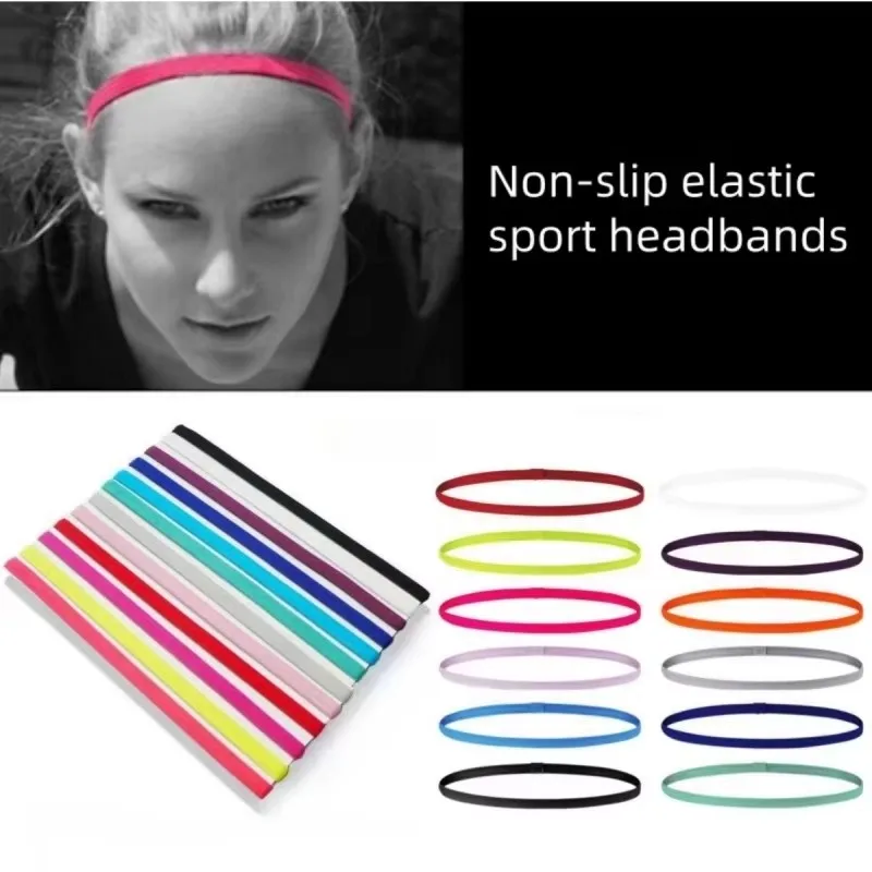 

5/10 шт. эластичных впитывающих повязок для волос, тонких спортивных повязок для йоги, бега, фитнеса, для женщин и мужчин, противоскользящие аксессуары