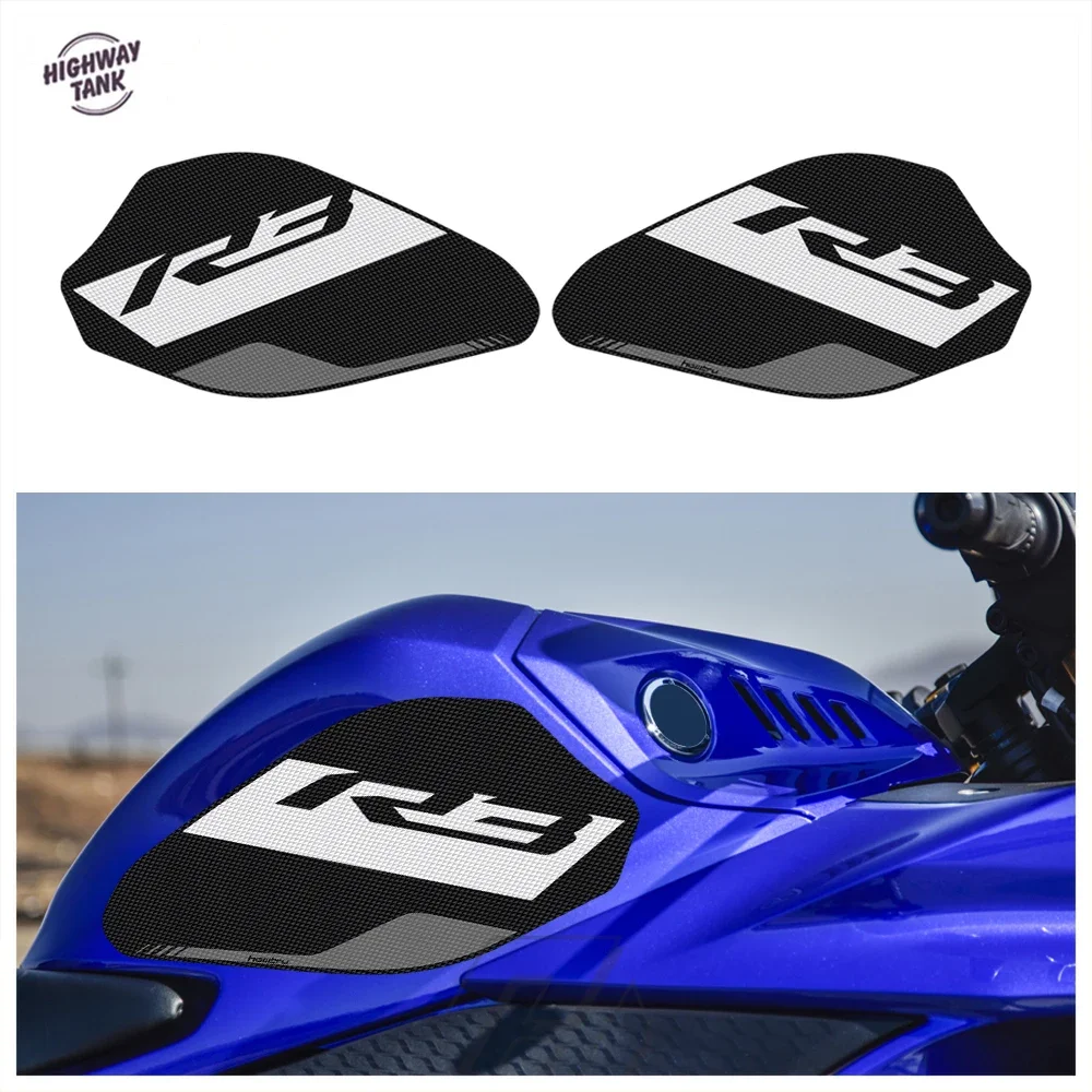 

Коврик для бокового бака мотоцикла, наколенник для Yamaha R3 2019-2022