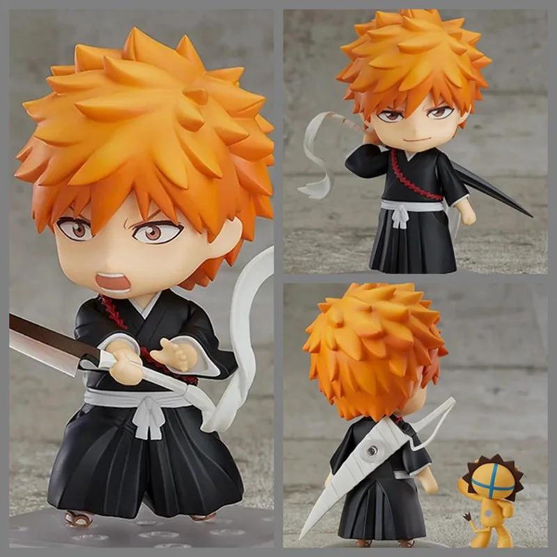 

10cm BLEACH 991 Kurosaki Ichigo Action figure toys doll Christmas gift with box