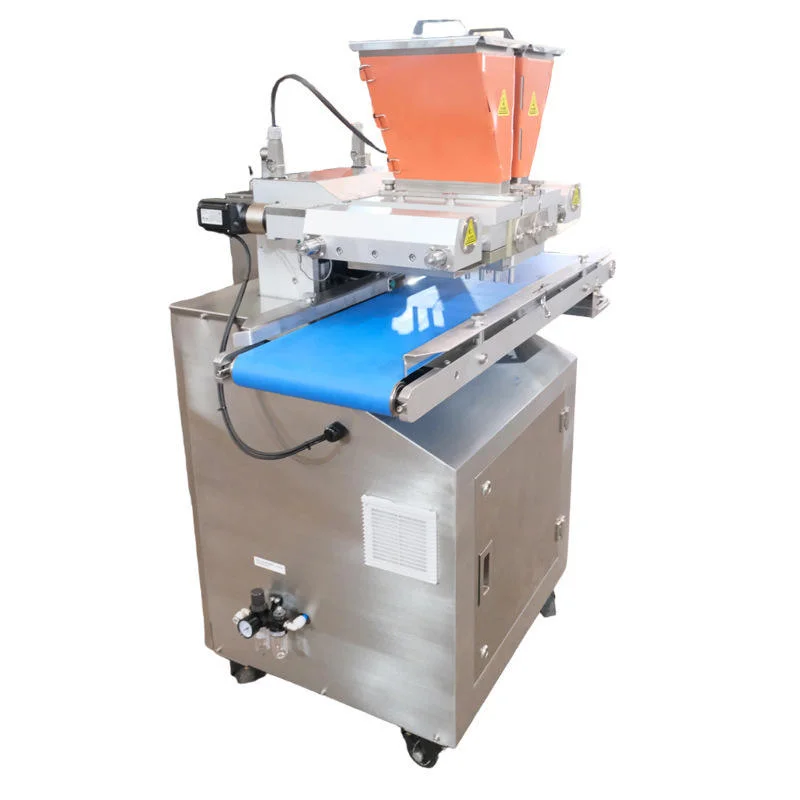 Industrial Lollipop Cocoa Chocolate Mold Maker Moulding Equipment One Shot Chocolate Deposit Machine for Make Chocolate view 2