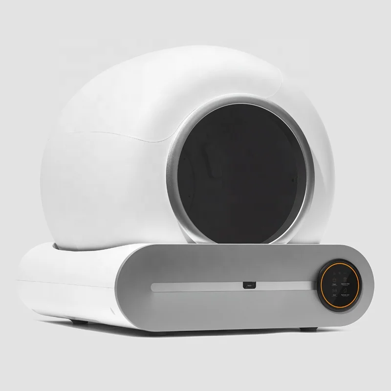 التلقائي مرحاض القطط التنظيف الذاتي صندوق مرحاض كبير الحيوانات الأليفة الذكية صندوق القطط App التحكم السيارات صندوق القط #6