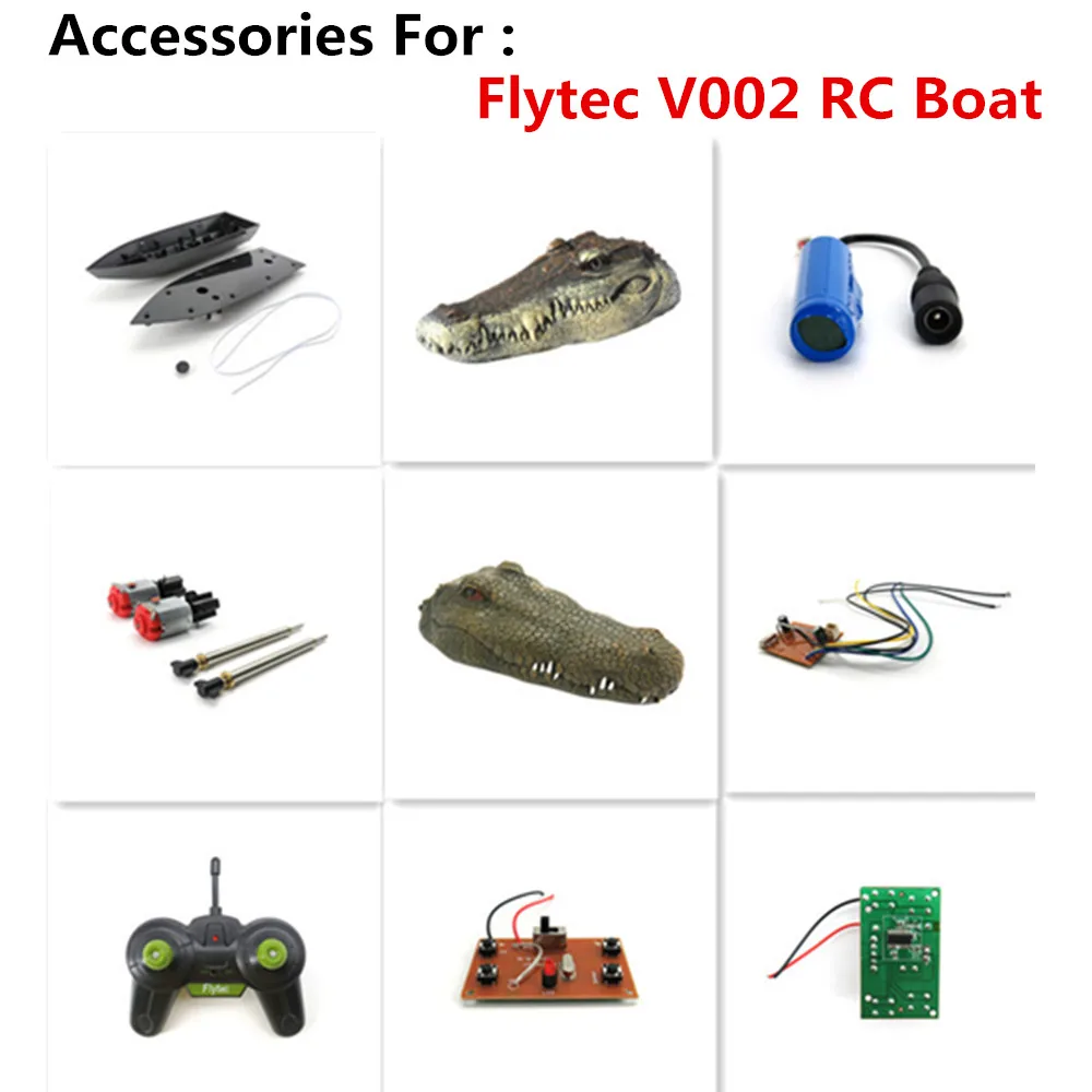 Flytec V002 Boat Original Accessories  / Stock Bin/ Main Board/Antenna /Cover / For V002 Boat Spare parts