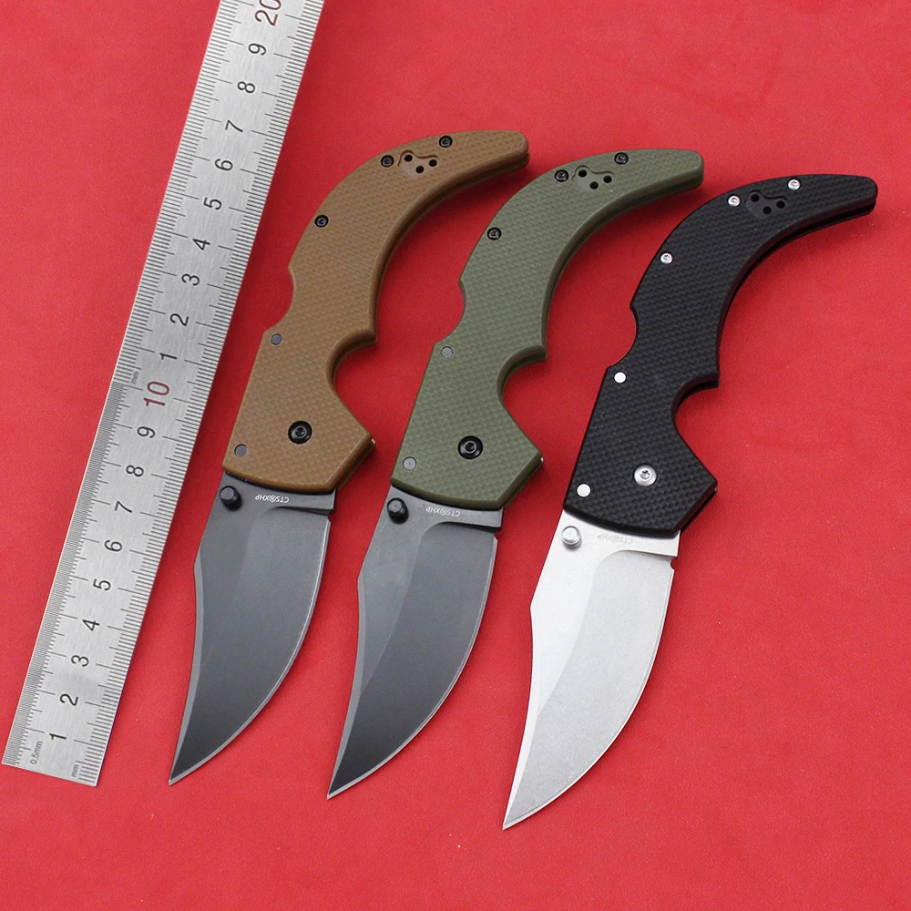 

Portable Tactical Folding Knife G10 Handle Outdoor Pocket Survival Tanto Knives EDC Military Army Self Defense Knife Dropshippin