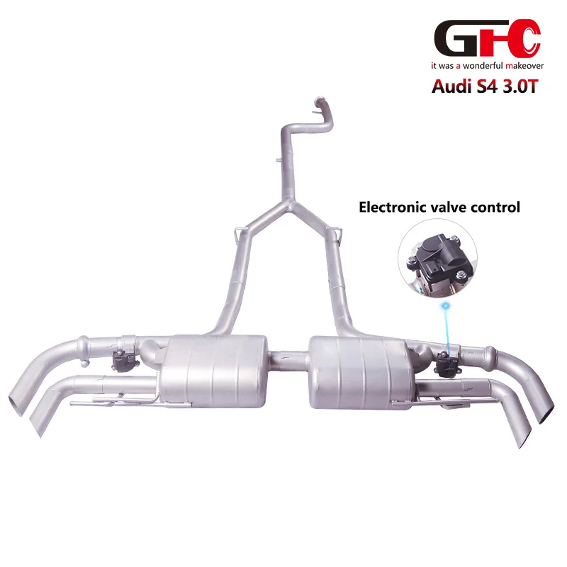 Suitable for 2019-2024 BMW X5 G05 X6 G06 3.0T high-performance exhaust pipe Catback Valvetronic exhaust system muffler