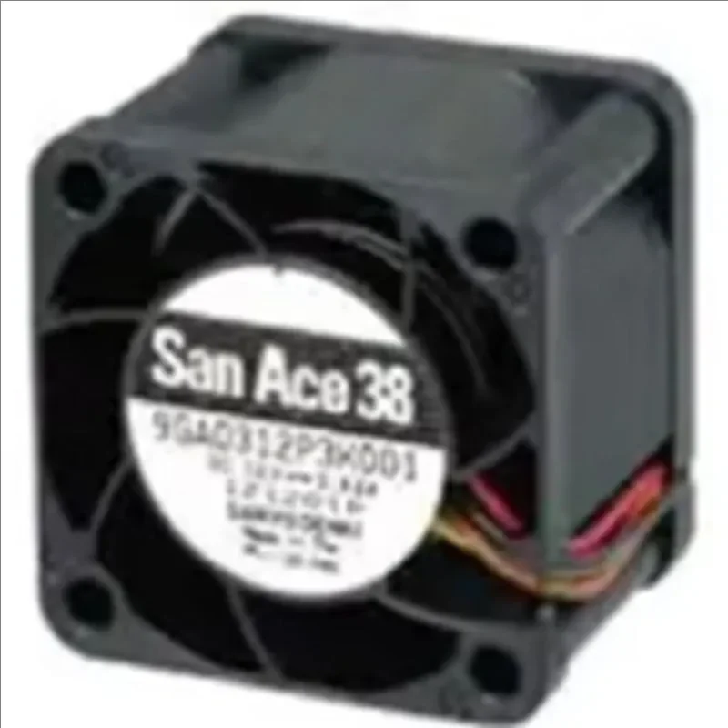 for 9GA0312P3K001 Spot DC Fan 12V 25000rpm 38x38x28mm with PWM Speed Regulation