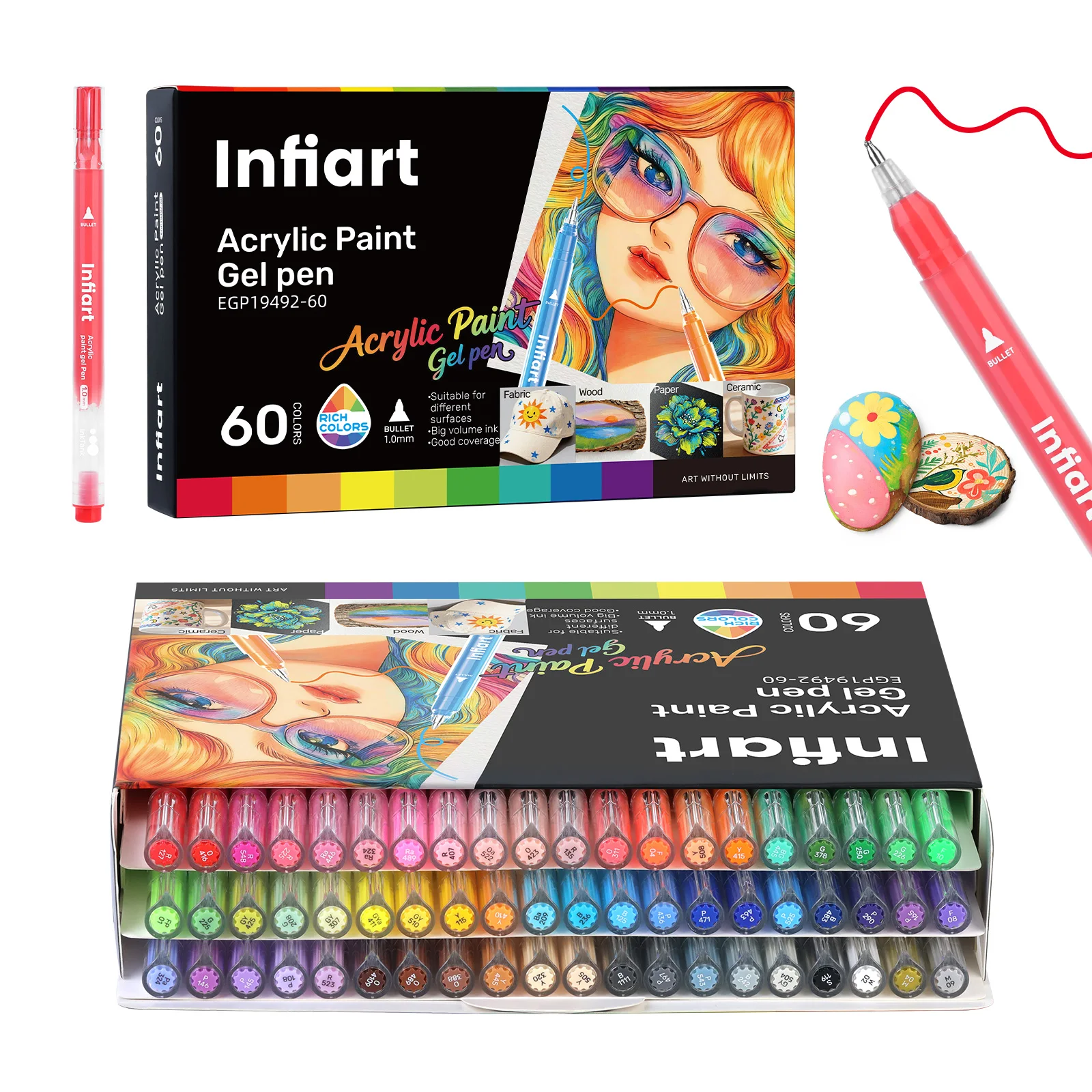 acrylic-paint-gel-pens-glitter-marker-pens-for-drawing-and-journaling-bold-10mm-super-shiny-high-gloss-effect-large-ink-output