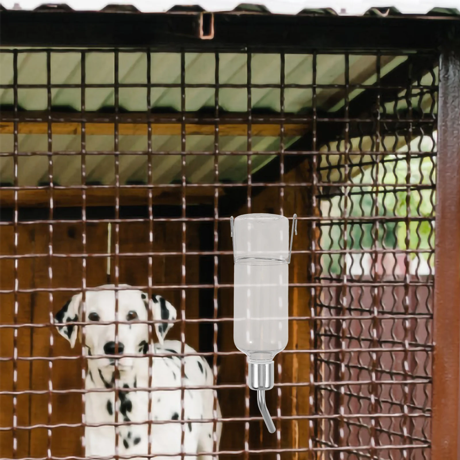 

Automatic Pet Water Dispenser L Size Hanging Design For Small Animals Rabbit Cat Bird Portable Drinking Feeding Solution