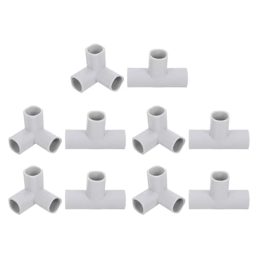 10 قطع من موصلات على شكل حرف T لسياج الأطفال، أجزاء مرنة لتمديد الأسوار وبوابات السلامة للأطفال الصغار في ساحات اللعب