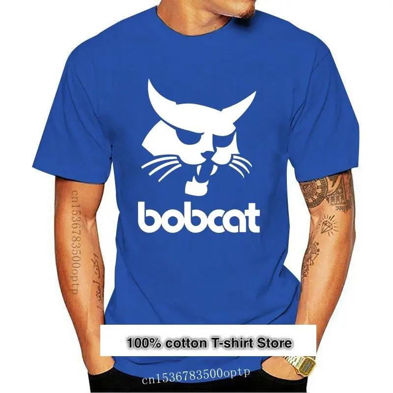 Camiseta con logotipo de equipo pesado Bobcat para hombre, ropa masculina, S, M, L, Xl, 2Xl, 3Xl, 012111