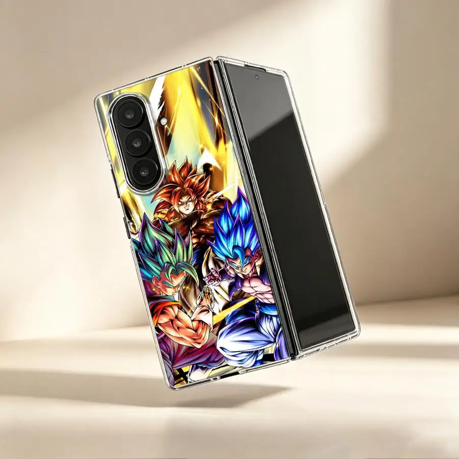 Phone Funda Case for Samsung Galaxy Z Fold 8 Ultra ZFold4 ZFold6 ZFold3 ZFold7 Z Fold 7 6 5 4 3 ZFold5 D-Dragon Balls Fusion