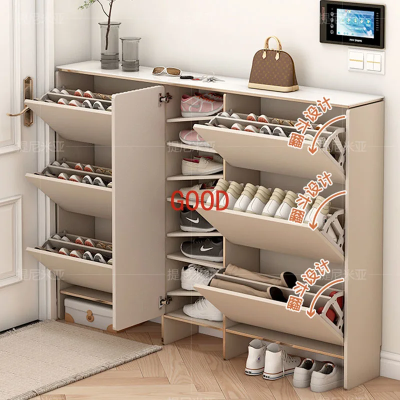 Organizer Living Room Shoe Cabinets Shoe Storage Mobile Bedroom Saving Shoe Rack Doorway Stand Arredamento Room Furnitures