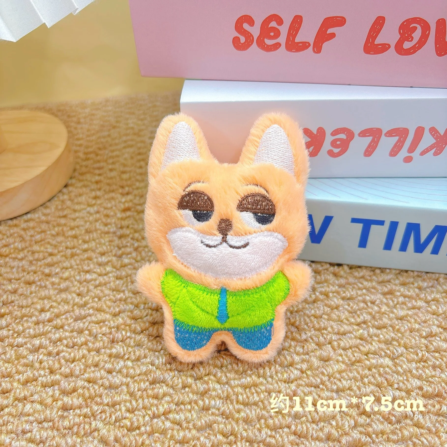 

Chattering sound - Crazy Animal City cartoon plushie keychain, student doll bag hanger, hanging ornament, gift small hanger
