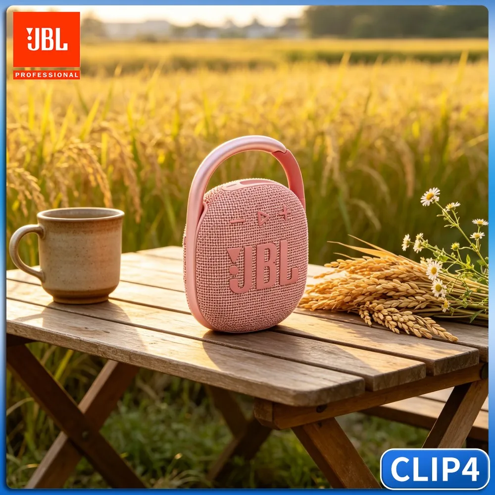 Zest Deck Stereo Bass JBL CLIP4 RGB Handsfree IP67 Mini Dustproof Bluetooth Speaker TF Card Durable Fast Smooth Playback