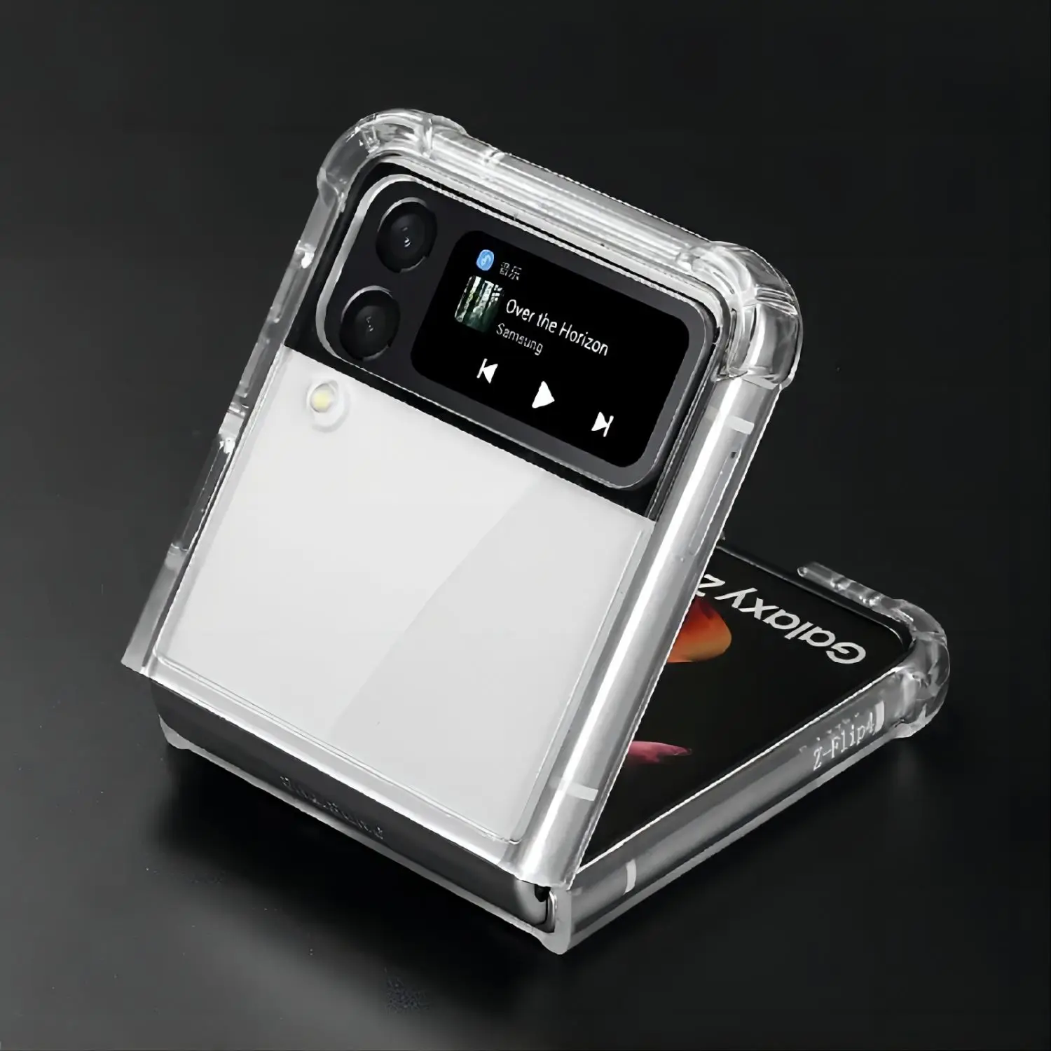 Galaxy Z Flip 3/4/5 Magnetic Case: Durable, Air-Cushioned, Transparent - Support Wireless Charging image 6