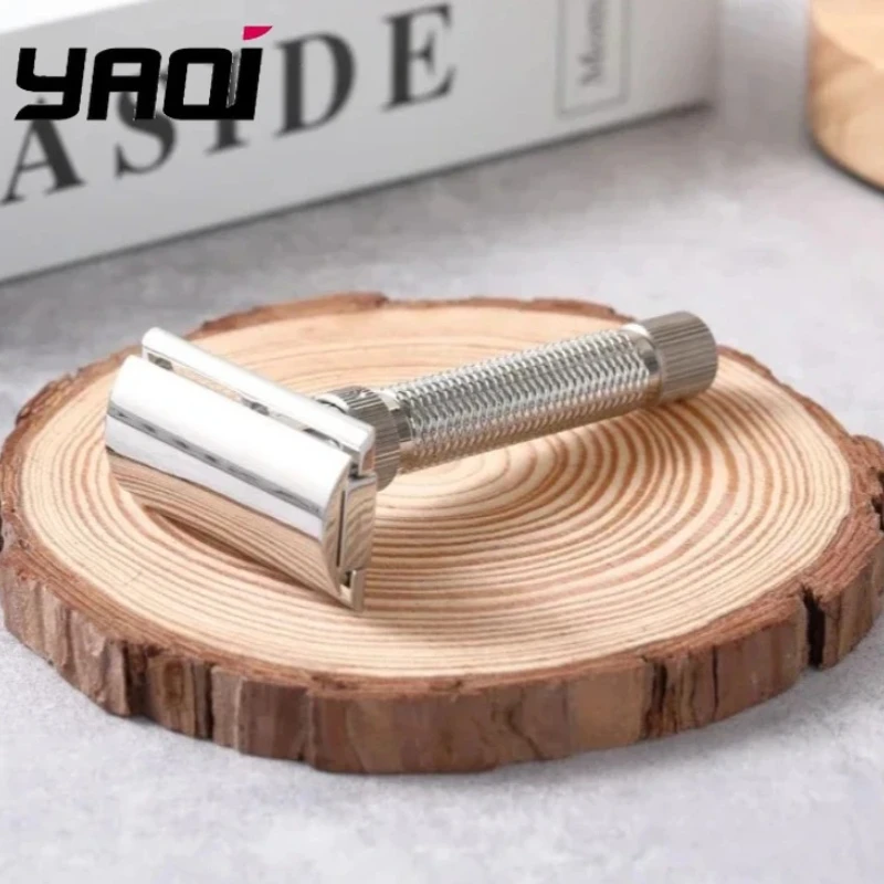 

Бритва безопасная регулируемая Yaqi Ultima из нержавеющей стали для мужчин 2026 года — комфортное бритье