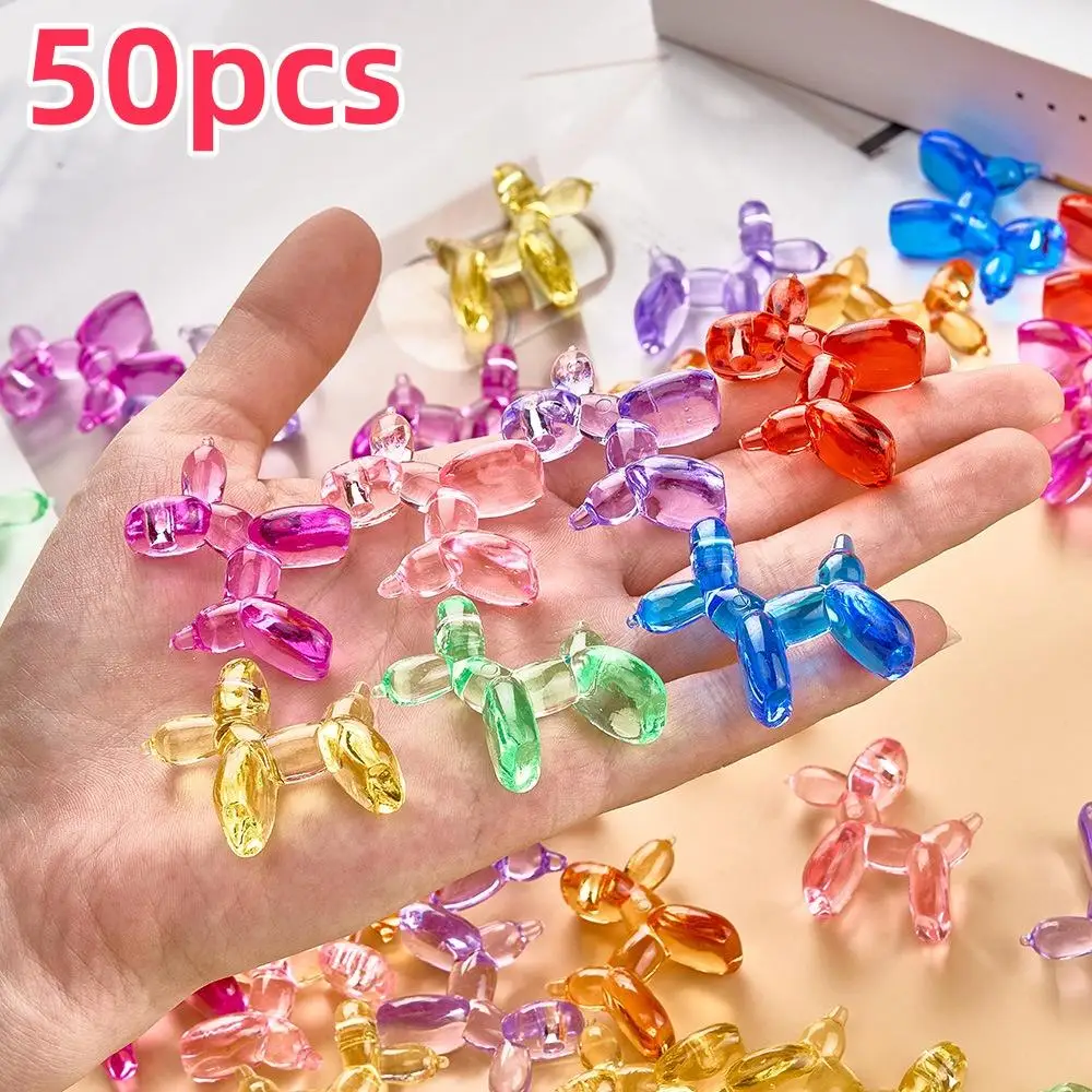 50 Stück, Mini-Ballonhunde, imitierte Kristalle, handgefertigte DIY-Ornamente, Muttertagsgeschenke, Geschenke für Freund und Freundin, C – Detail 4